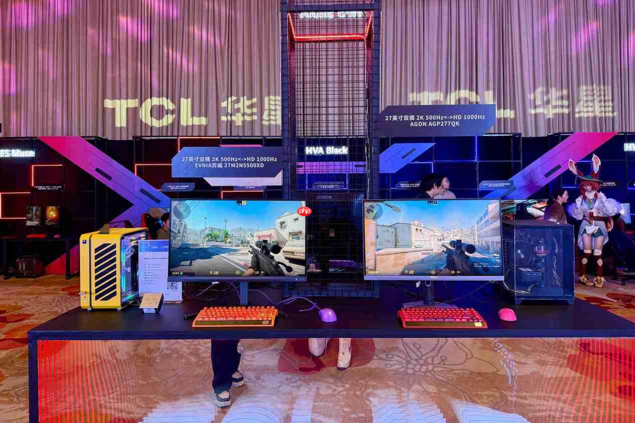 双冠合璧，双模千帧！EVNIA弈威携手TCL华星，首款千帧双模电竞显示器重装亮相