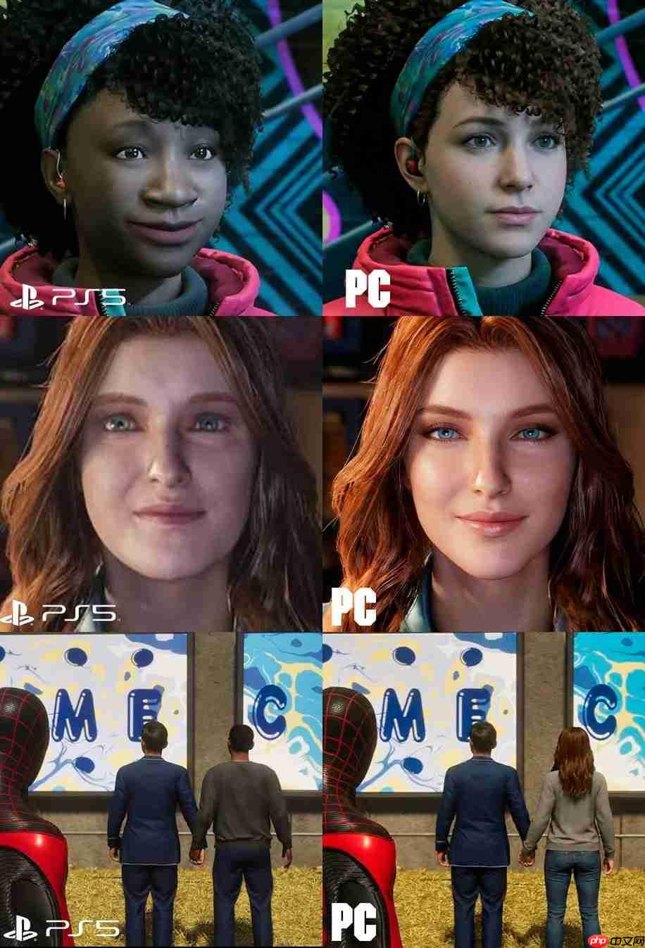 《漫威蜘蛛侠2》lgbt元素被剔除 对比图引玩家热议！