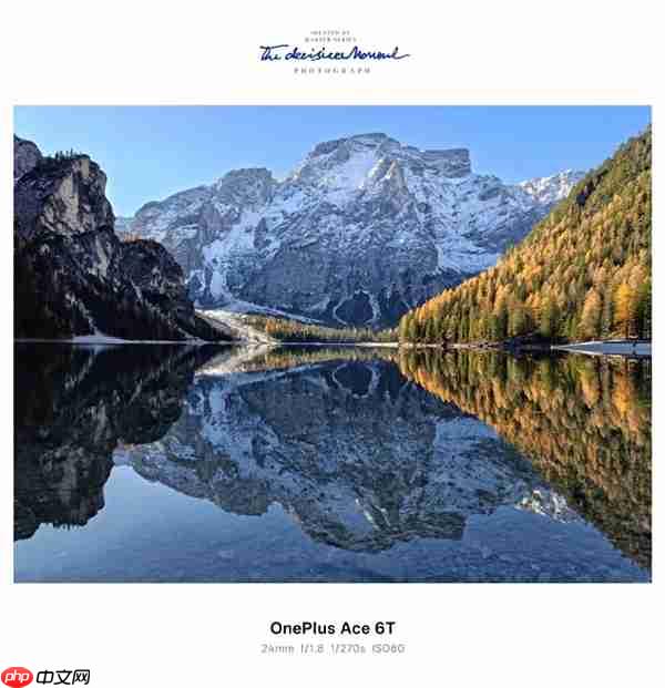 一加Ace 6T实拍样张首次公布!李杰:主摄实力完全看齐4K档性能旗舰