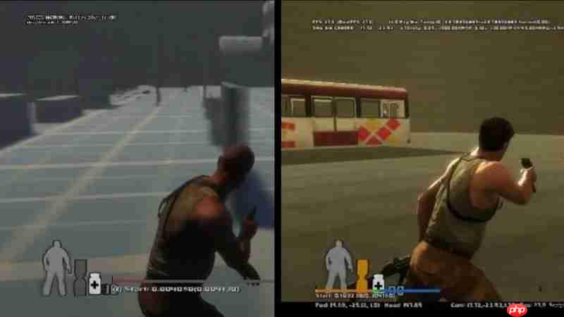 《马克思佩恩3》早期版本曝光 UI设计曾多次调整!