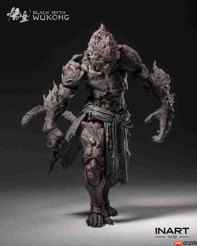 黑神话，悟空昆仑顶石猿手办即将开启预订，擎天石猿霸气登场！