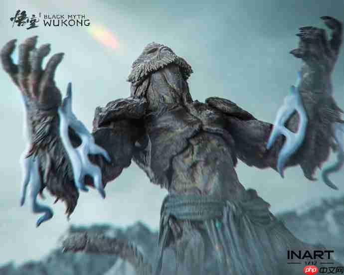 昆仑顶上柱擎天！《黑神话：悟空》石猿手办即将开订