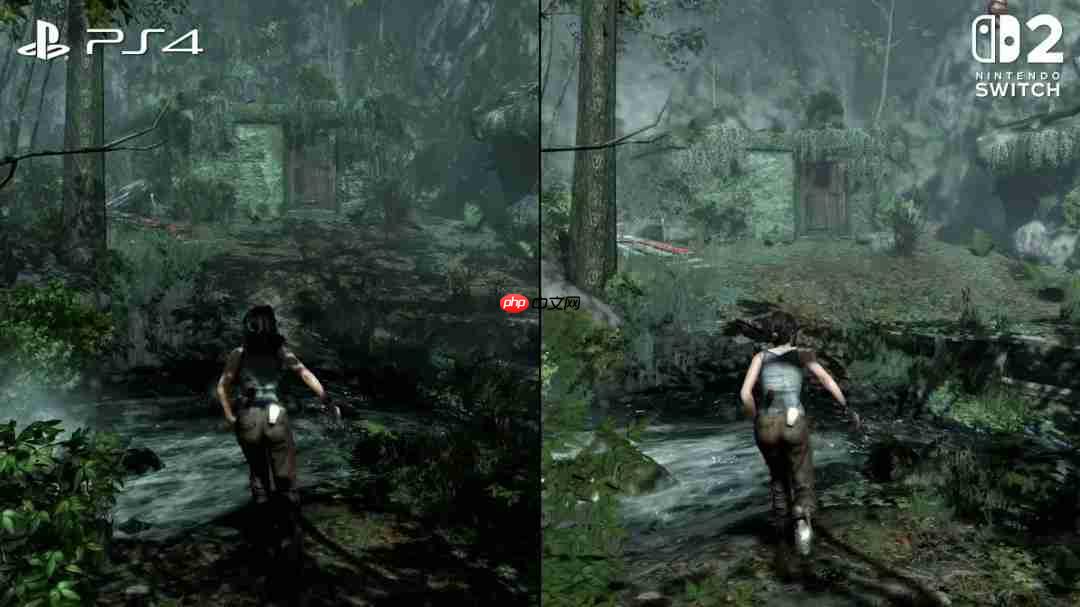 《古墓丽影9》NS2版画面大缩水 甚至不如PS3原版