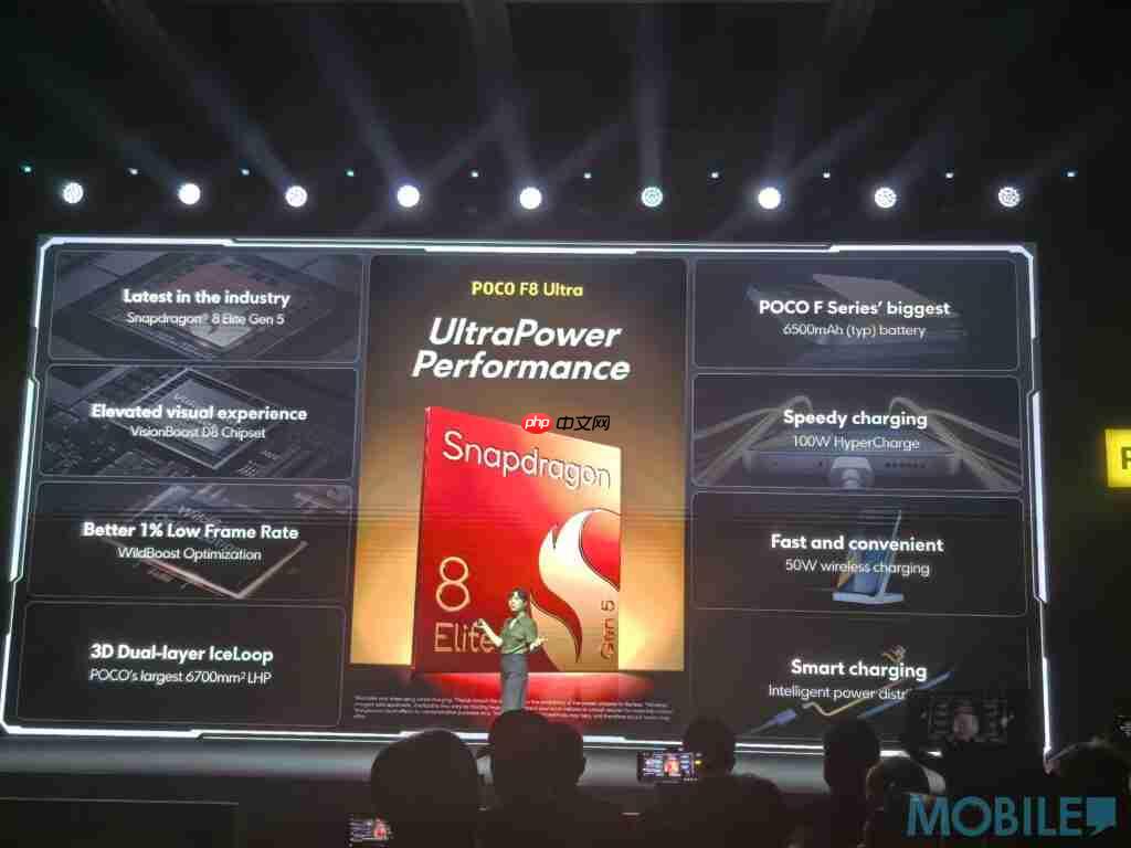 5 千唔有找 S8 Elite Gen 5，POCO F8 系列正式发表!