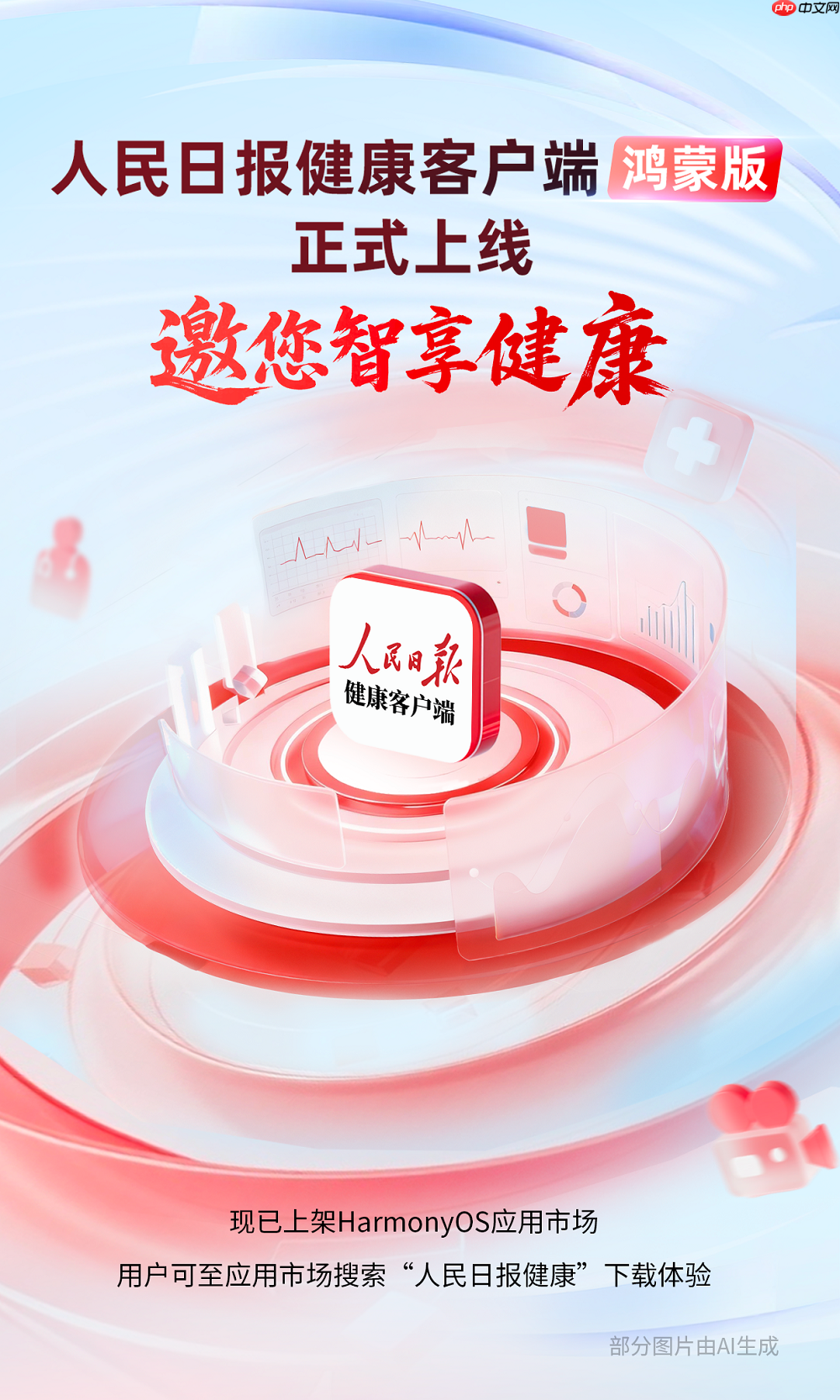 鸿蒙版人民日报健康客户端上线,开启智慧健康新体验