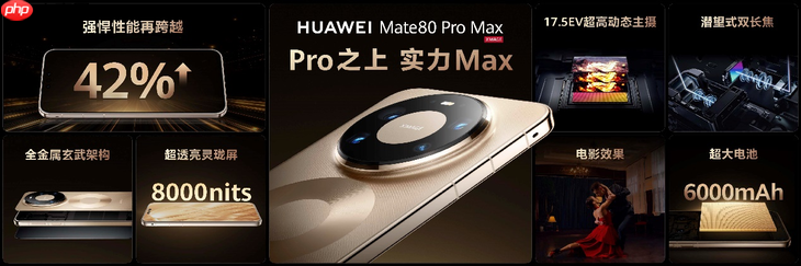 HUAWEI Mate 80系列发布:以巅峰科技树立高端旗舰新标杆