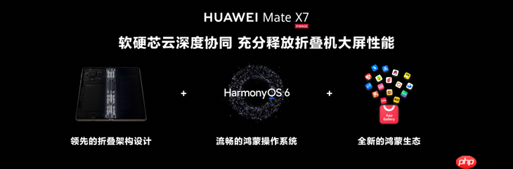 HUAWEI Mate X7正式发布,折叠引领者,巅峰之上再突破