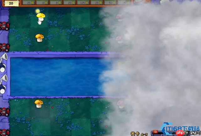 植物大战僵尸冒险模式第43关攻略，智胜机枪僵尸狂潮的巧妙布局之道