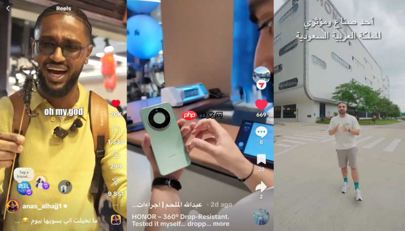 沙特网红“荣耀”中国行活动,以科技赋能中国品牌与文化走向世界