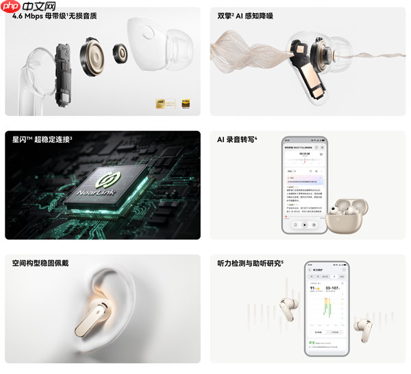 首款星闪音频耳机!华为FreeBuds Pro 5悦彰耳机配置价格公布:1449元