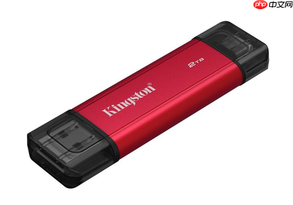 金士顿发布双接口便携固态硬盘：U盘大小 SSD性能