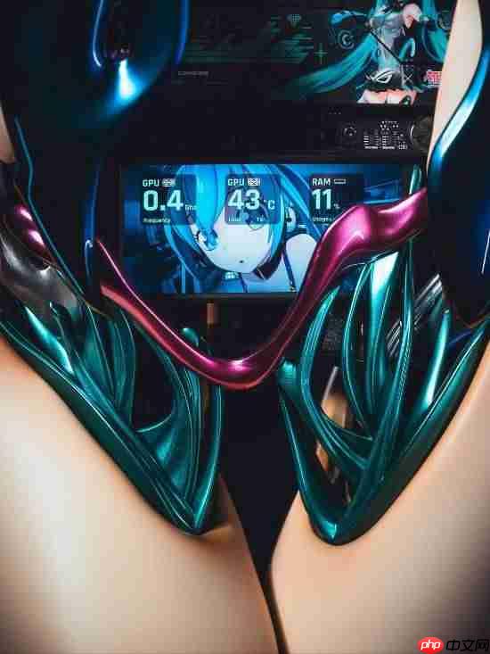 你就是歌姬!中国台湾博主自制等身初音未来电竞主机