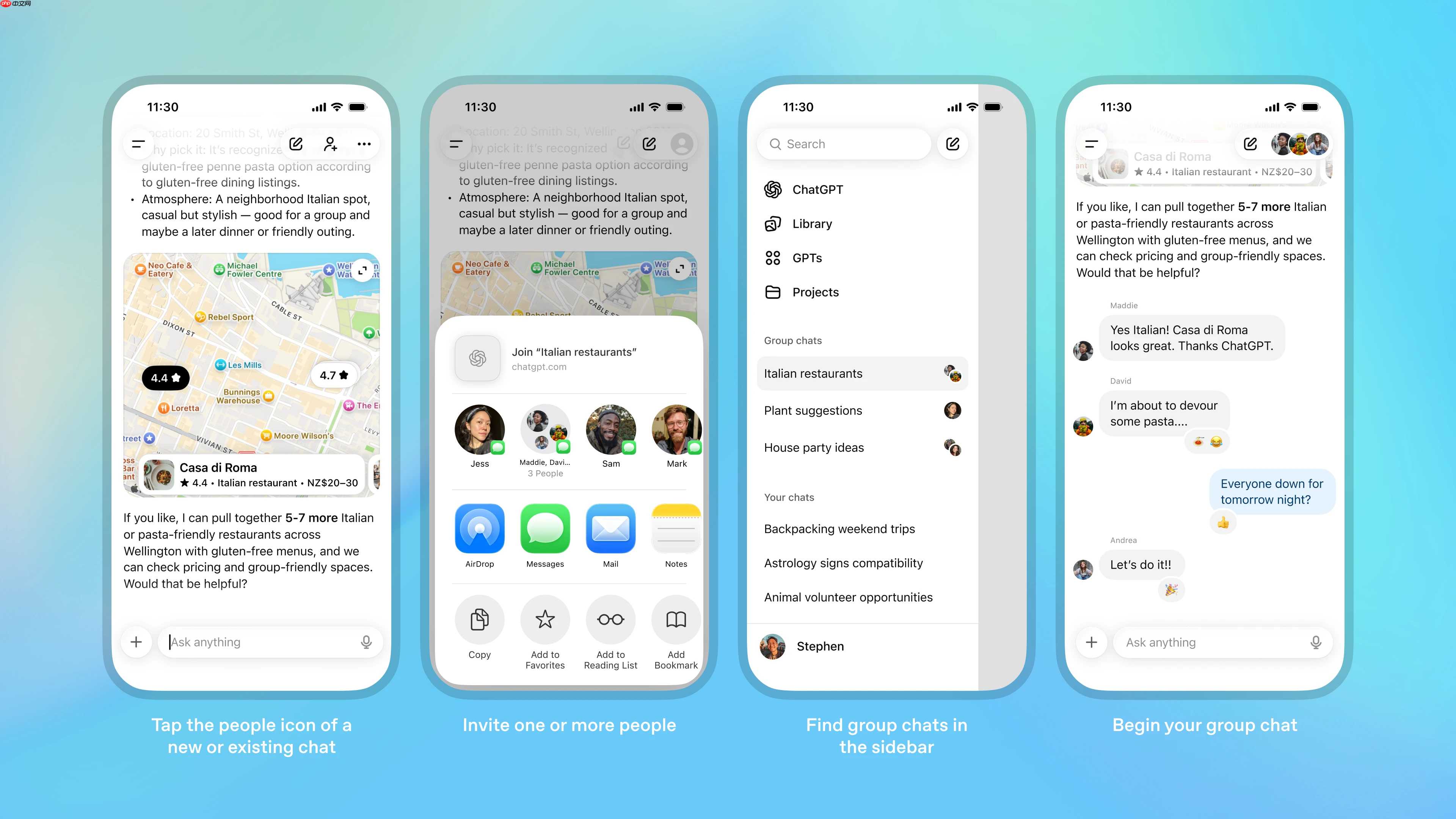 OpenAI推出ChatGPT群聊功能，多人协作新体验开启