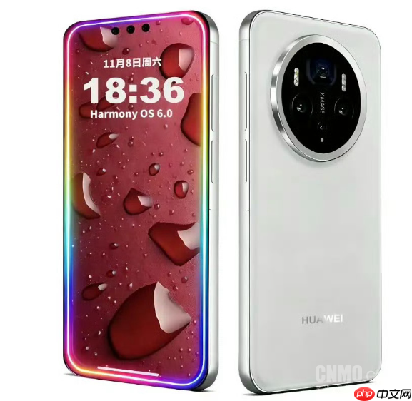 11月25日发布?华为Mate 80外观图曝光:大圆模组设计