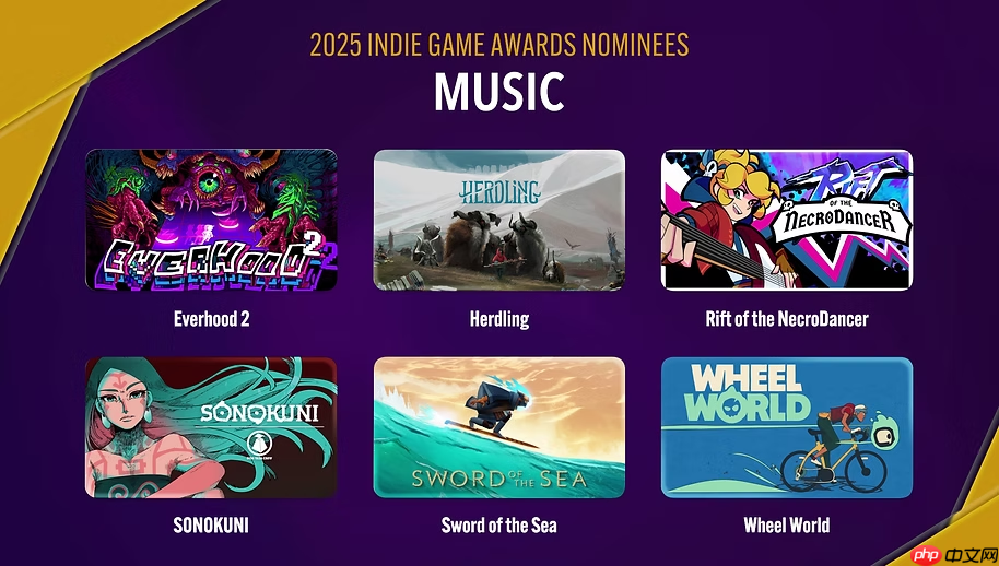 2025独立游戏大奖年度名单公布!新加入“LGBT”奖