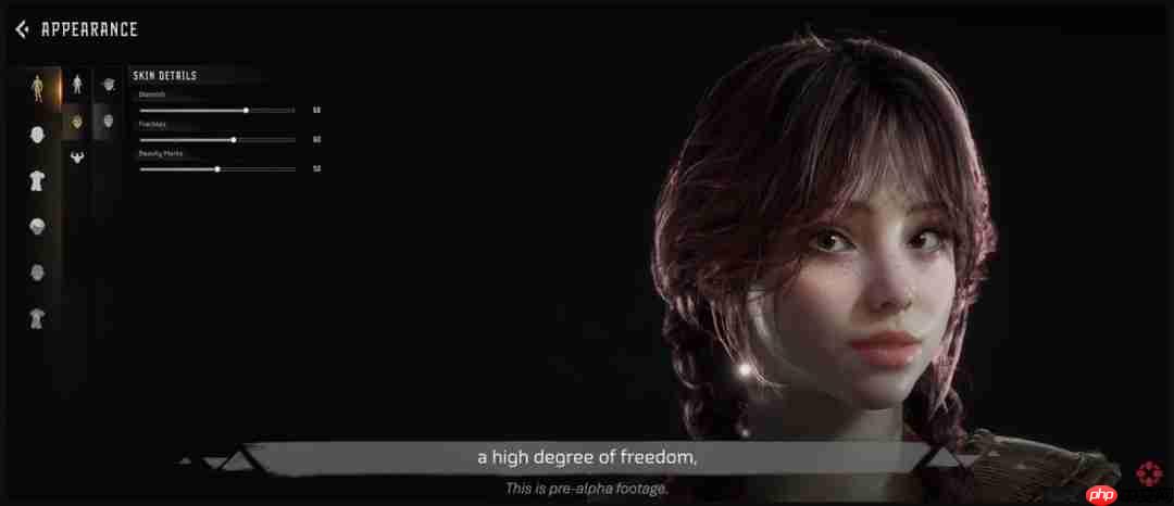 不用忍受zzzq了! 《地平线:钢铁前线》捏脸系统大受好评