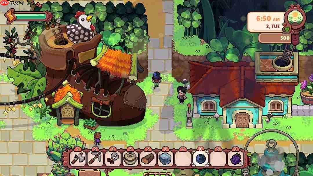 农场生活模拟游戏《四叶草农场》公布 微缩视角重新构想农业