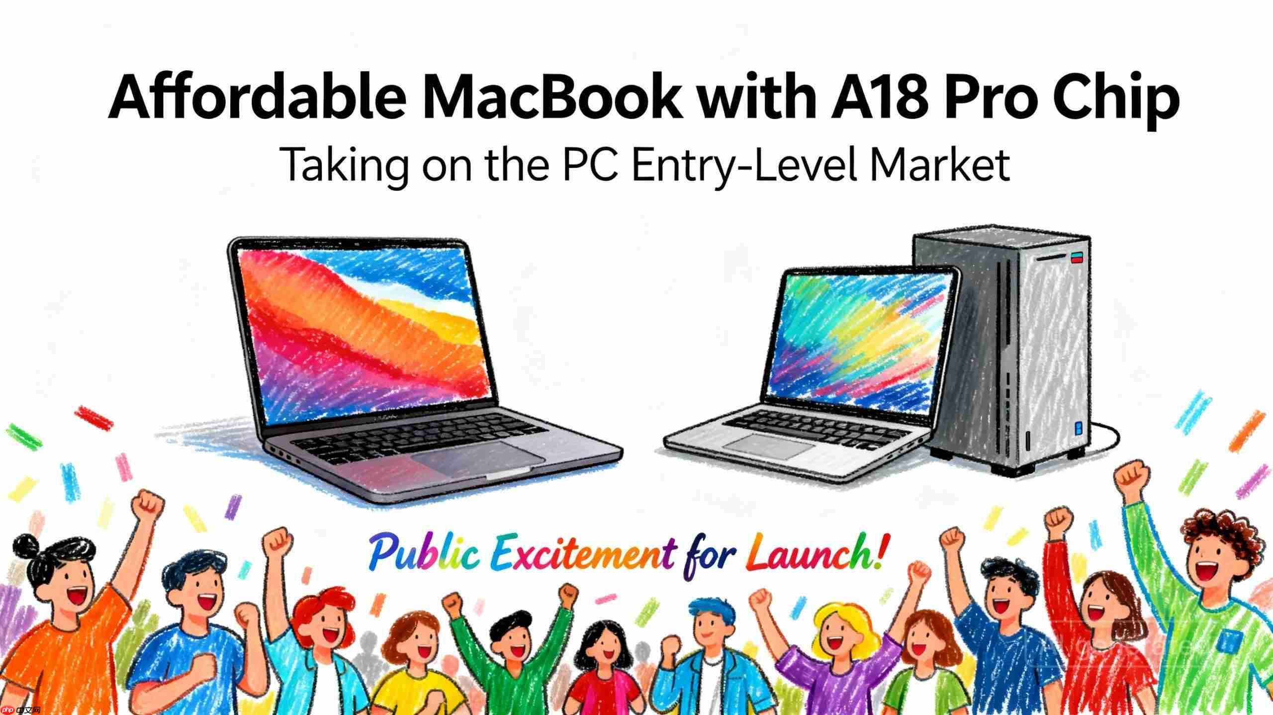 苹果新款平价MacBook 2026搭载A18 Pro芯片，挑战Chromebook与入门PC市场登场在即