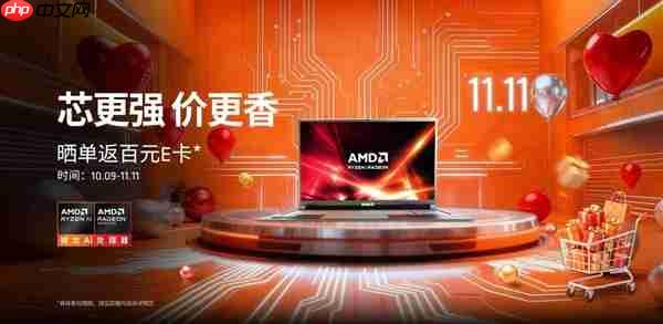 双11终极冲刺，6款AMD锐龙笔记本超值选购指南