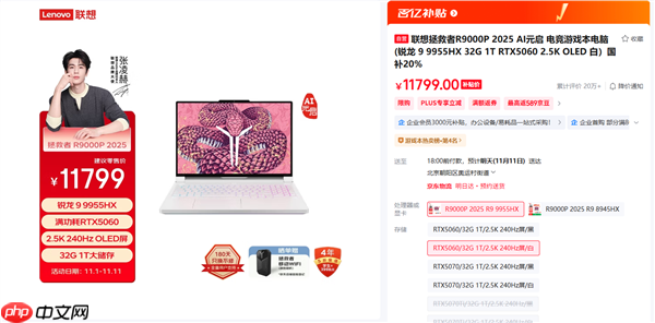 芯更强 价更香!错过再等一整年!2025双11锐龙笔记本优选