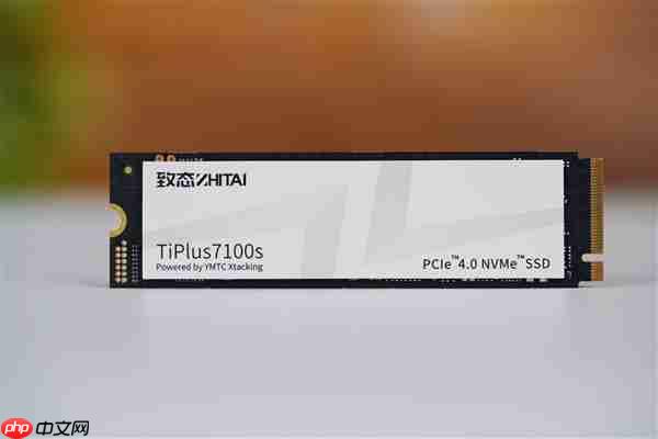 疾速7400MB/s!长江存储致态TiPlus7100s 2TB SSD图赏