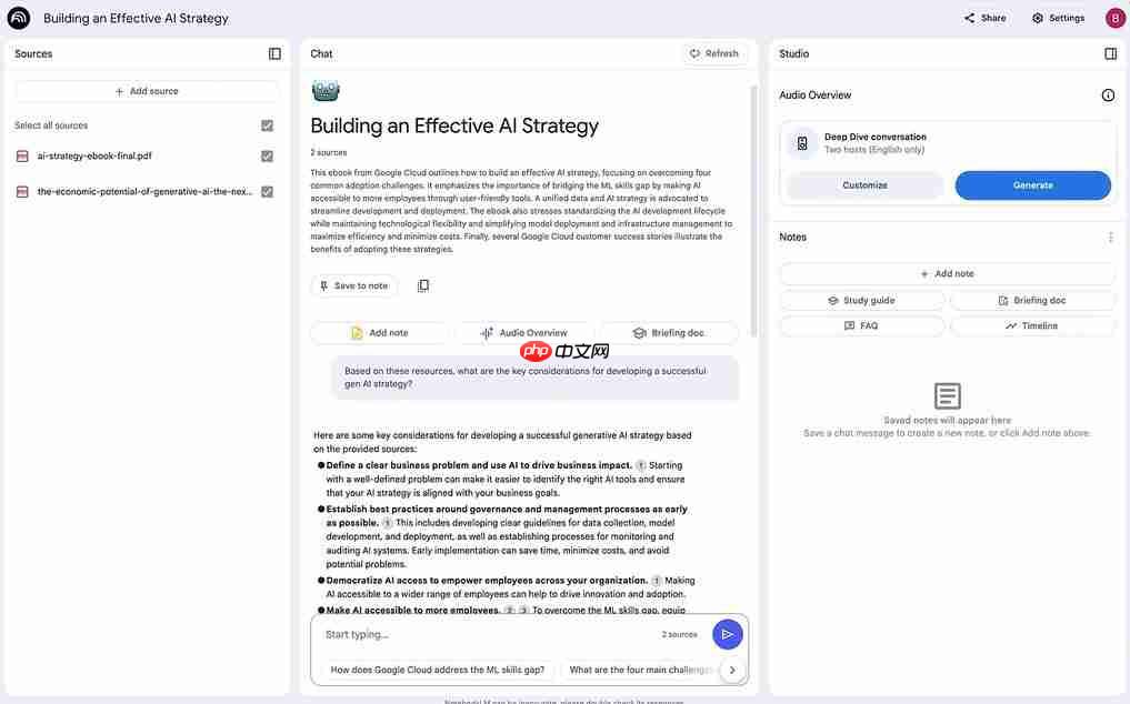 背单字用NotebookLM超方便!教你怎么做客製化单字卡、小考题目