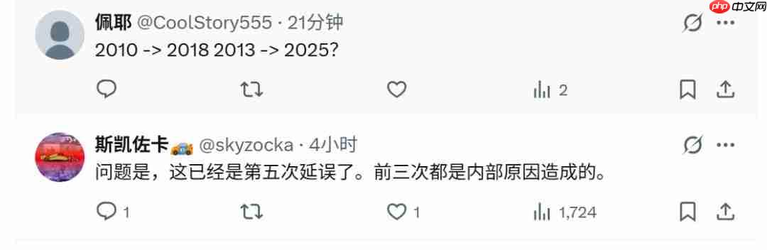 大表哥2也跳了两次 网友推测《GTA6》这是最后一次跳票