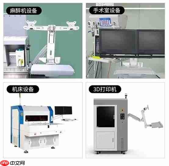 显示器支架:从办公到医疗工业的“无声守护者”,TOPSKYS如何脱颖而出
