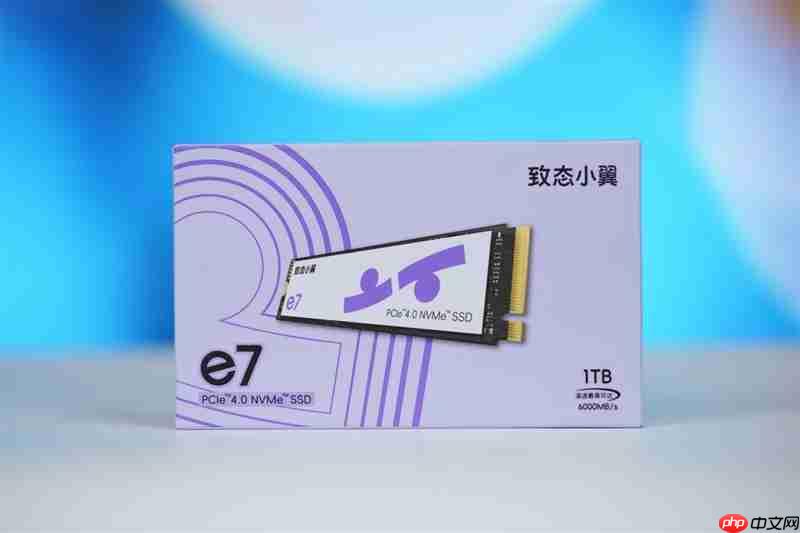 无散热也能满血!长江存储致态小翼e7 1TB SSD评测:原厂品质保障下的性价比王者