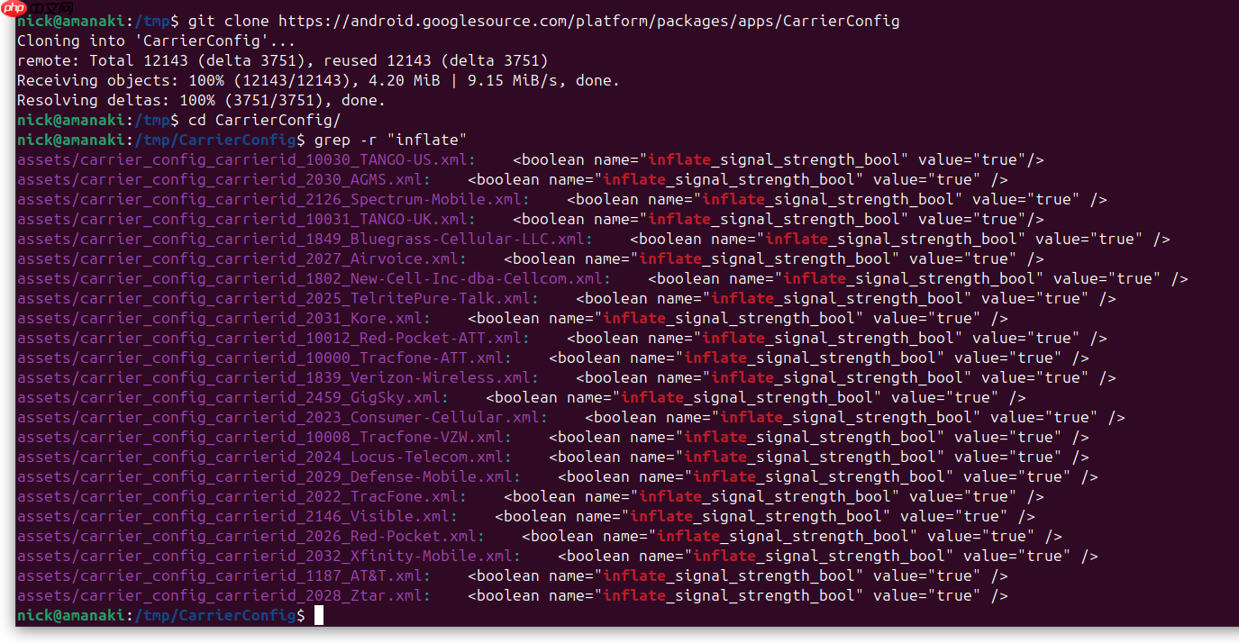 信号显示可被运营商控制?源码显示运营商可将Android信号显示抬高一格