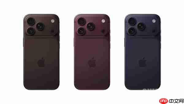 苹果iPhone 18 Pro神秘新配色曝光，咖啡色、紫色、酒红色正在测试中