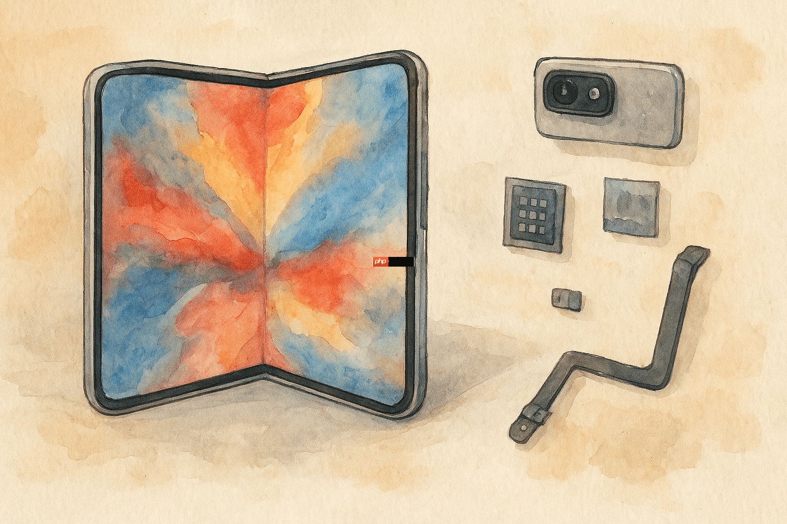 苹果疑为iPhone Fold积极备料囤零件?摺叠机2026问世可能性提升