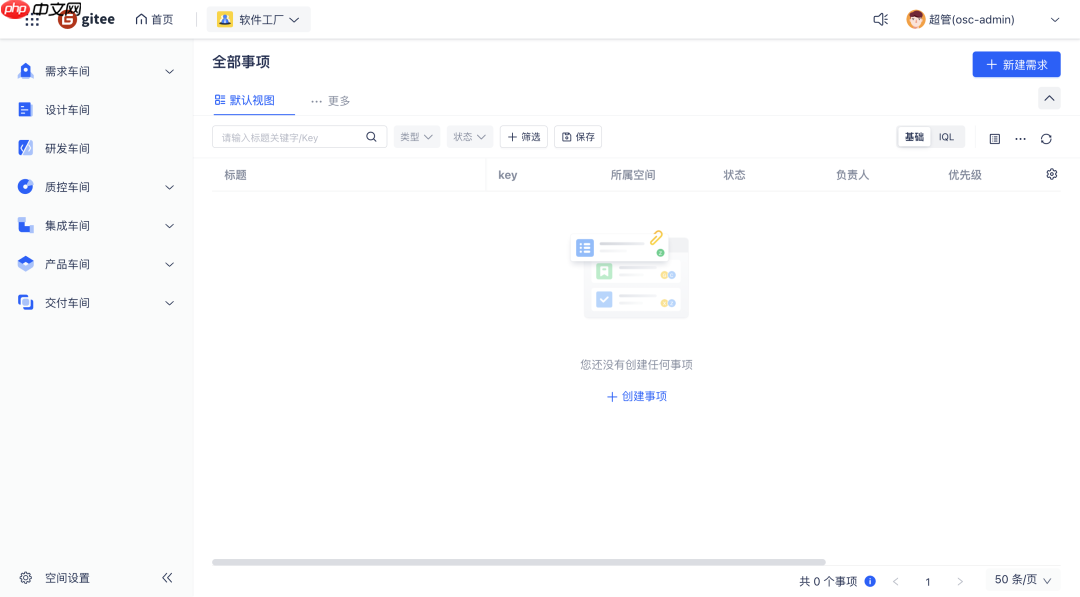 Gitee 软件工厂新范式:高安全、强协同、快交付,一体化研发全打通