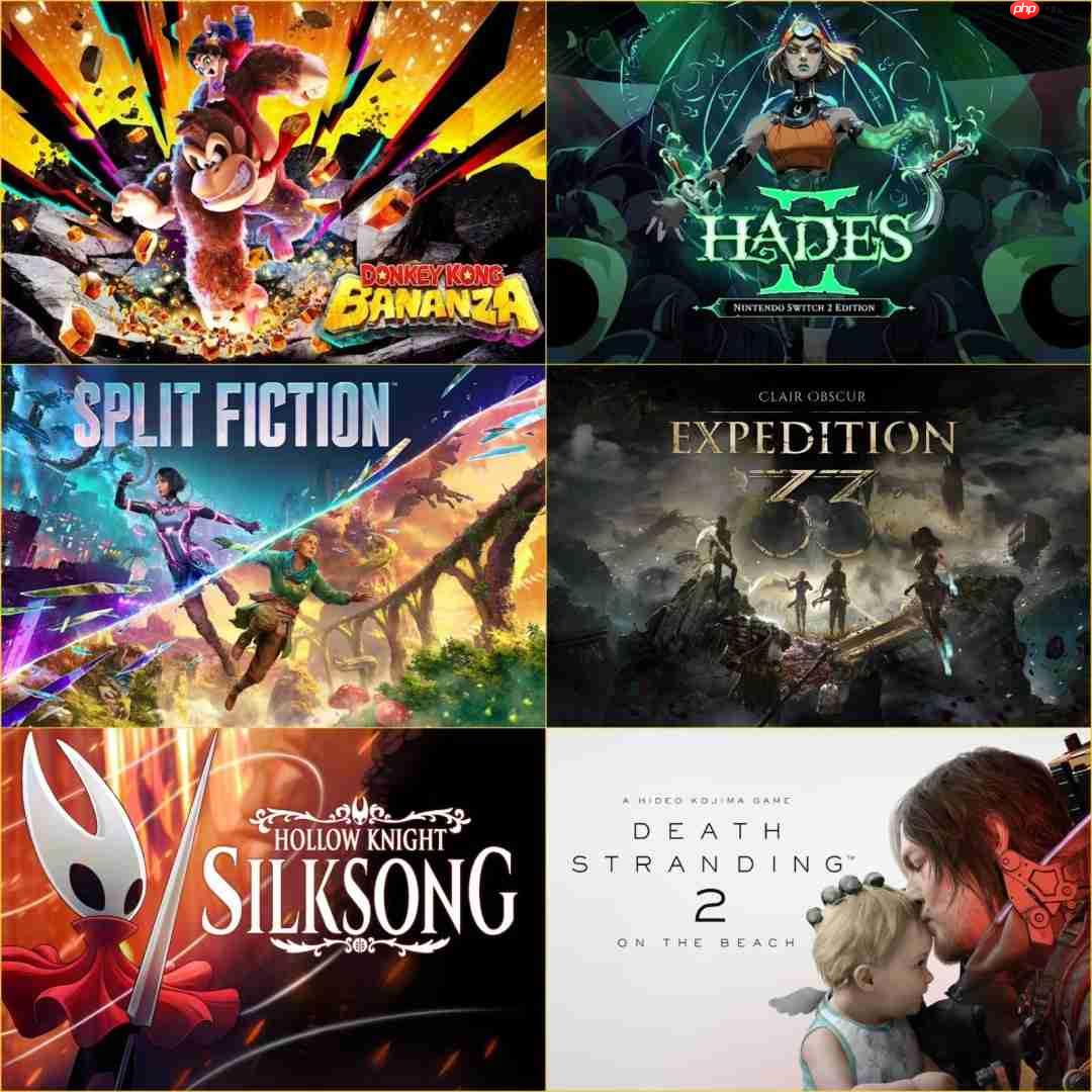 TGA官方提问:你觉得哪六个游戏能入围年度最佳提名?