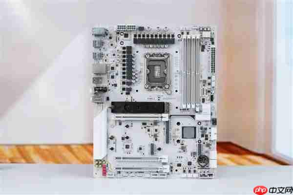 雪景房主机必看!技嘉电竞冰雕Z890 AORUS PRO ICE主板图赏