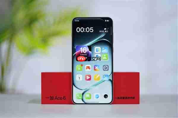 同档唯一165Hz超高刷直屏!一加Ace 6图赏