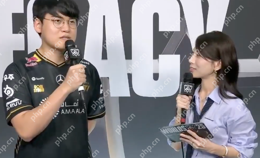 Gumayusi回应淘汰AL：我们会尽全力保持对LPL不败的纪录 - php中文网