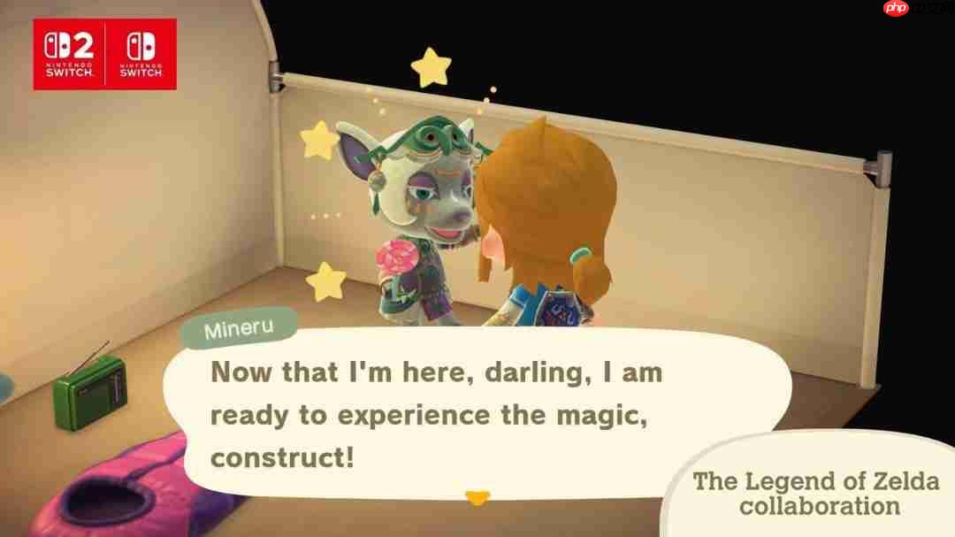 《集合啦!动物森友会》更新新增复古主机功能 并将联动塞尔达、喷射战士与乐高