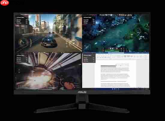 华硕电竞显示器双11钜惠来袭 高性价比畅玩火爆热游！