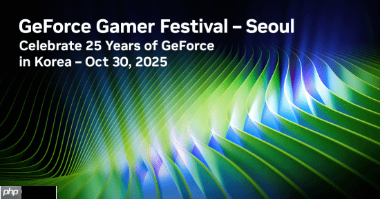 NVIDIA首尔举办GeForce Gamer Festival，共庆GeForce在韩国25周年盛典