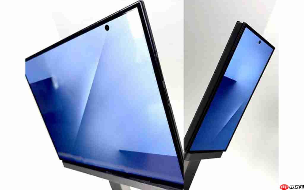 Galaxy Z Trifold 三摺屏实机在韩现身!确认採内摺合设计、同期尚有 Z Fold8 资讯流出