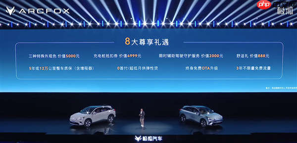 限时优惠价10.98万起 极狐全新阿尔法T5上市：用料很下本！