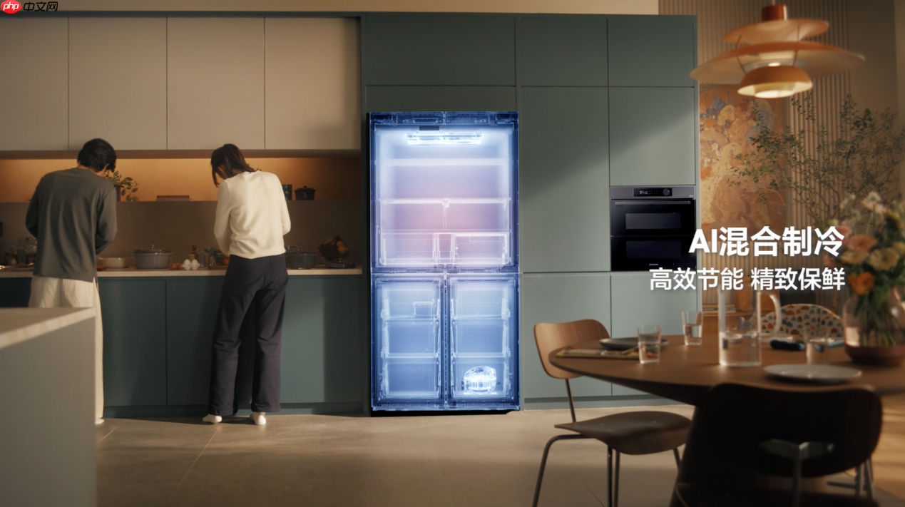 从保鲜到烹饪三星AI神冰箱9系带来全方位智慧厨居新体验
