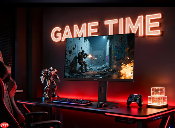 HKC新款27寸显示器首发1999元：2K 400Hz屏、支持DC调光