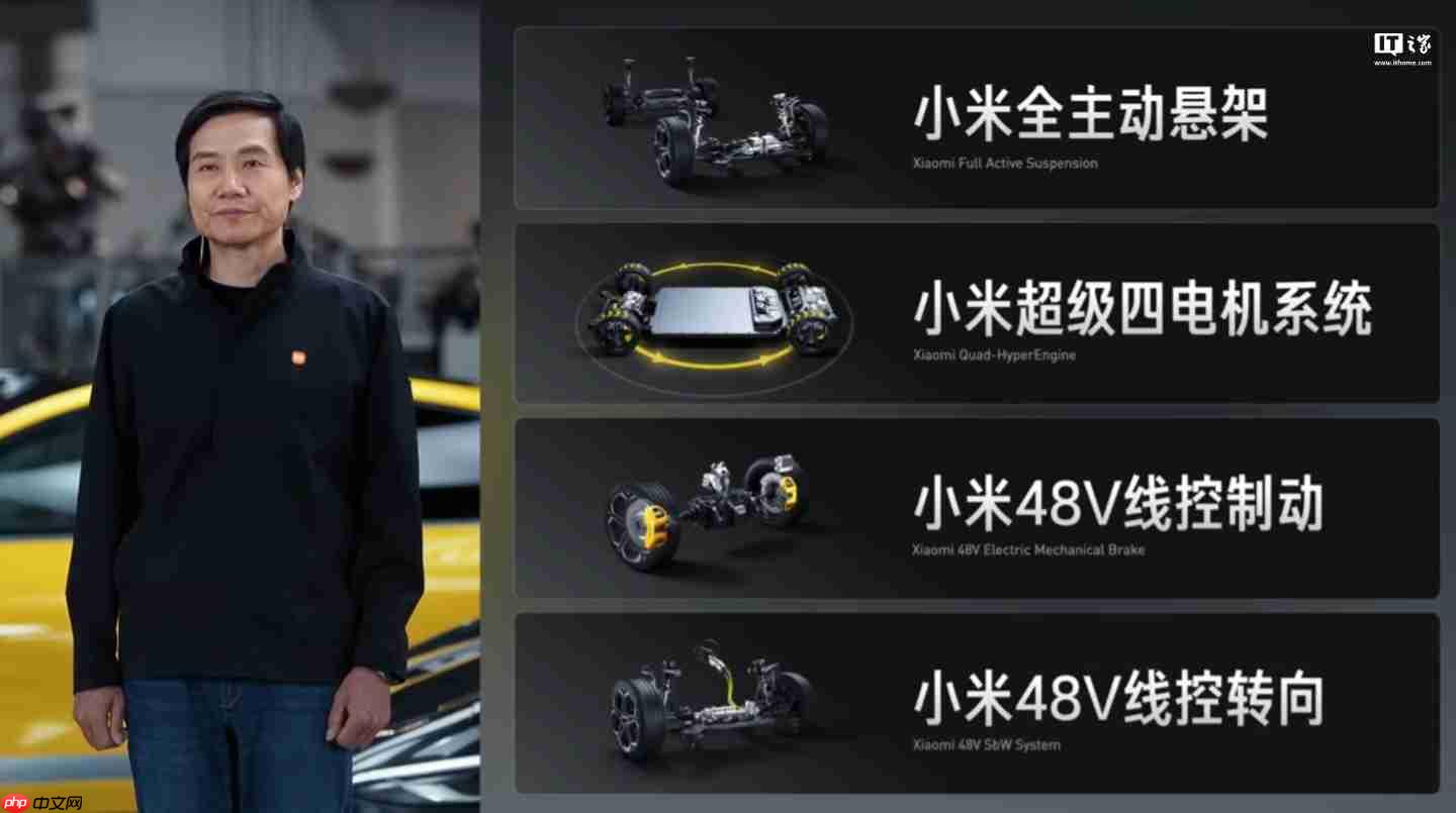 雷军带队,消息称小米汽车成立架构部