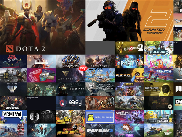 看看你的最爱有多大 开源神器一键生成Steam库存拼贴图:玩得越久图越大!