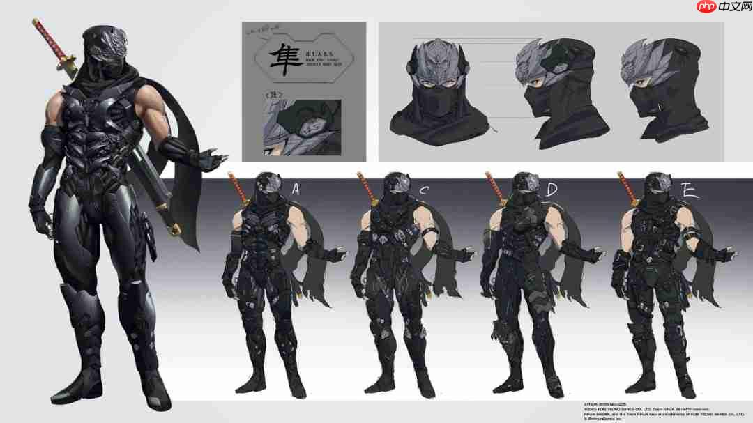 《忍者龙剑传4》Seori隼龙绫音艺术图 非常棒啊！