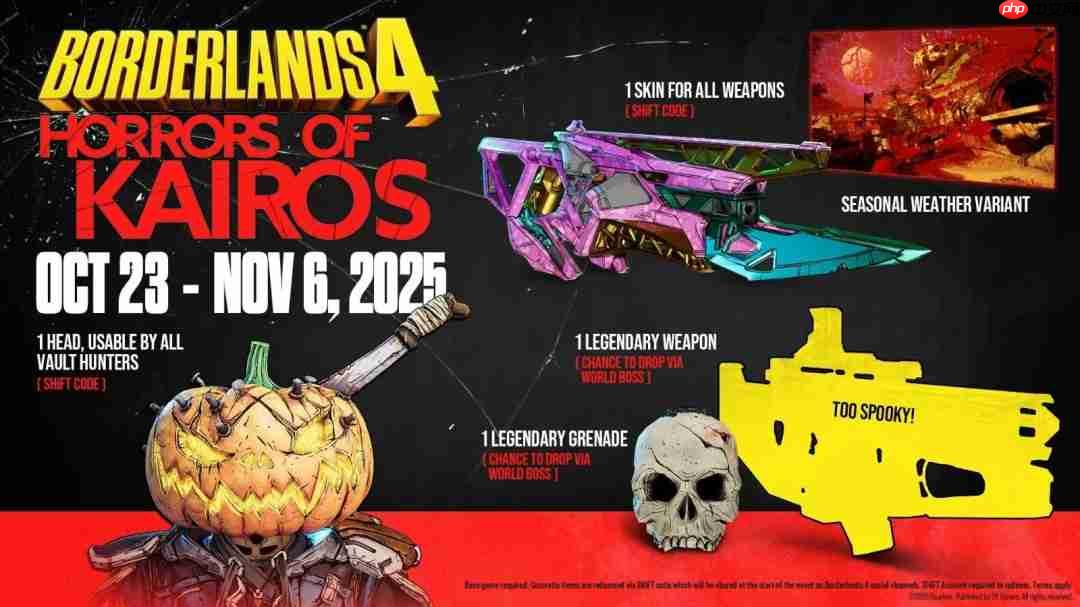 无主之地4限免活动凯洛斯奇谭开启，全新装扮与武器等你拿！