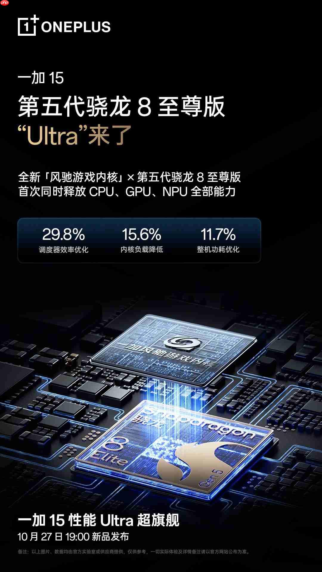 一加15搭载风驰游戏内核：将骁龙8E5优化成“Ultra”版本，开启165帧游戏时代