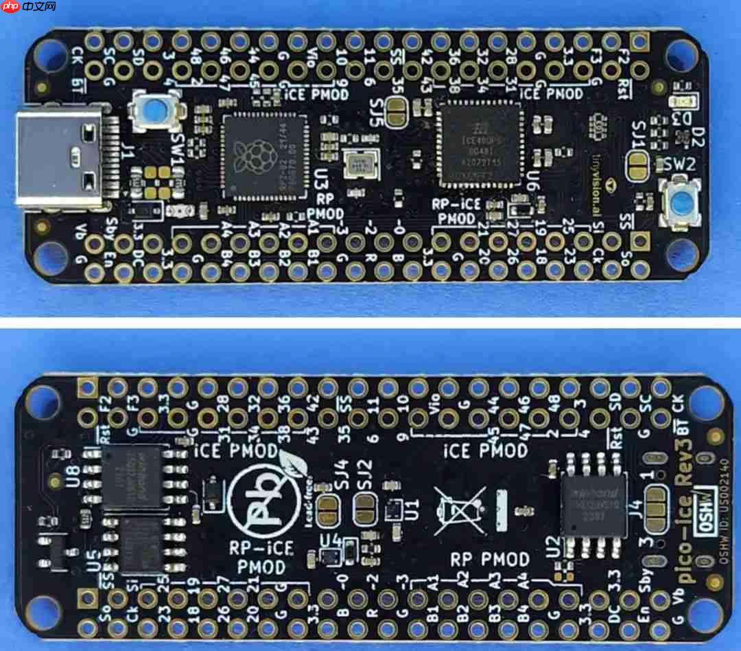 Pico2‑ICE FPGA 开发板:从开箱到跑通示例的全历程
